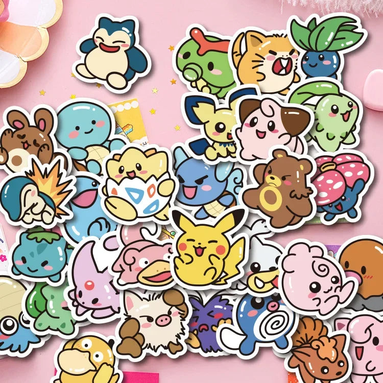 Pokemon Anime Stickers