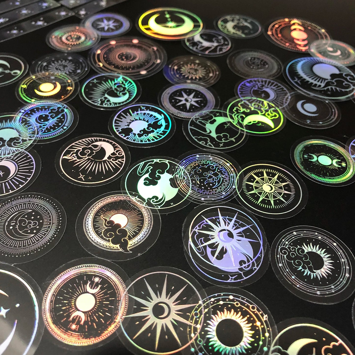 Gold Glitter Stickers