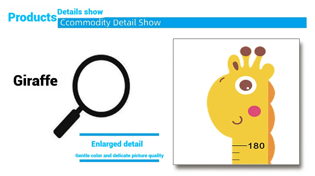 Kids Height Sticker