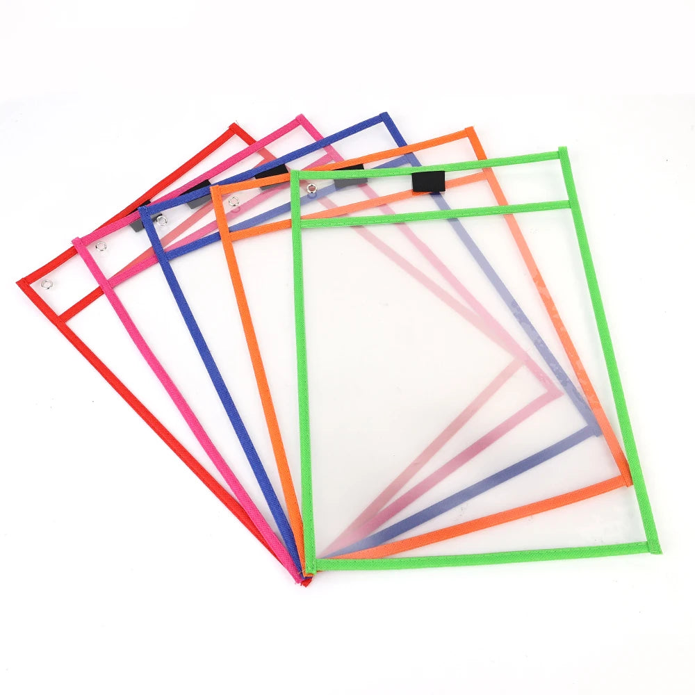 Reusable Writing Pockets