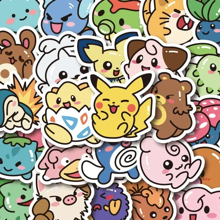 Pokemon Anime Stickers